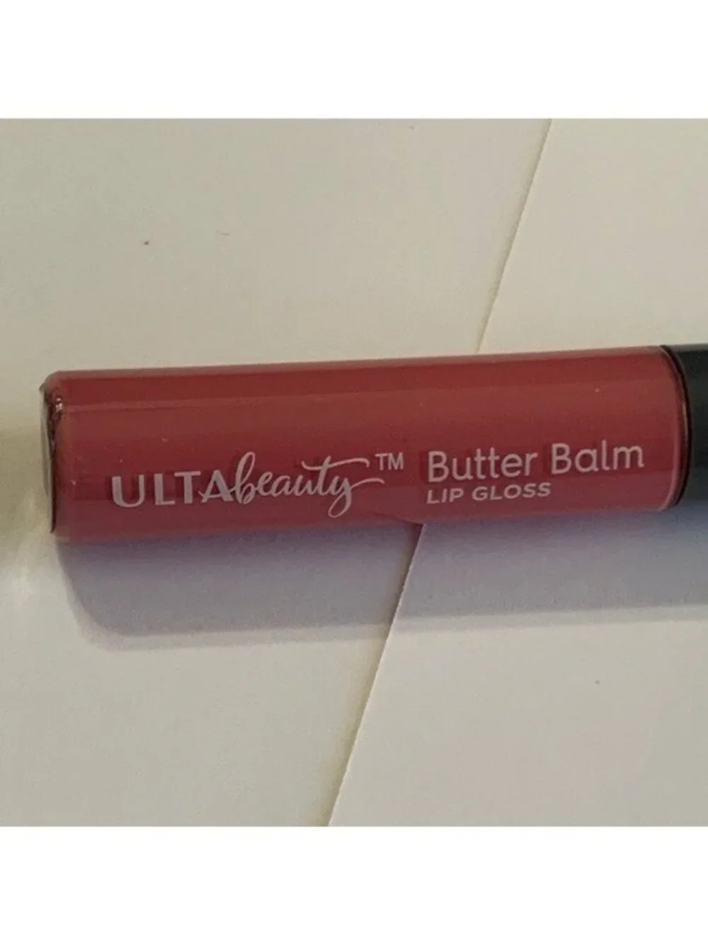 Ulta Beauty Butter Balm Lip Gloss Thumbelina (Coral Pink) deluxe travel size New
